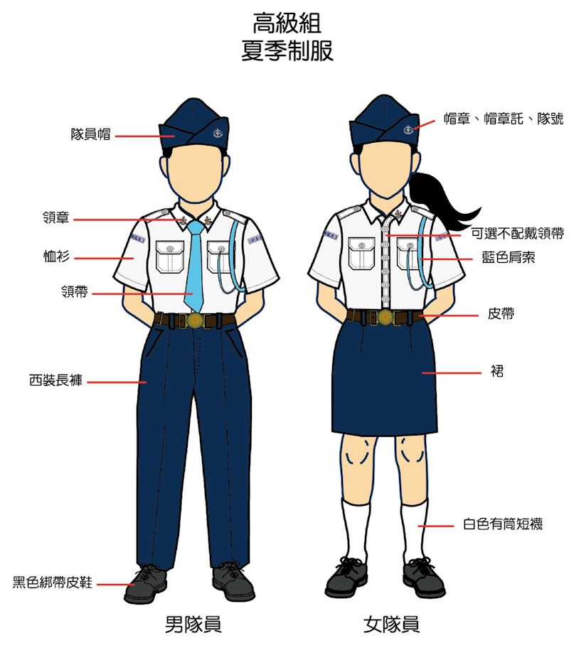 高級組制服圖片
